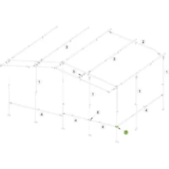 Brand Vorzelt-Eckschellen, 25 Und 28 Mm -Campingzelt brand eckschellen zubehoer fuer schellenstaebe zusatzgestaenge 1000 1 16809