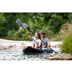 Aufblasbares Kajak Sevylor Charleston -Campingzelt ergonomische verstellbare sitze stabile rueckenlehne sevylor kajak charleston zwei personen aufblasbares kajak 1000 10 25240