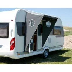 Isabella Eingangstürmarkise Für Wohnwagen, Schwarz