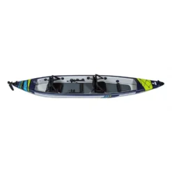 Aufblasbares Kajak Tahe Kayak Air Breeze Full HP Pro -Campingzelt tahe kajak kayak air breeze full hp2 pro draufsicht blaues zum aufblasen aufblasbares 2 3 personen familienkajak 1000 2 23829