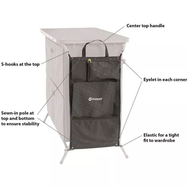 Campingorganizer Outwell Neat'N'Tidy Organizer 6 Campingorganizer Outwell Neat'N'Tidy Organizer – Bild 6