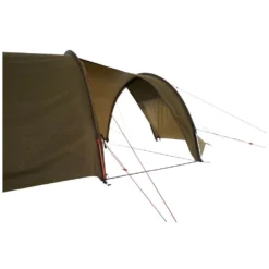 Outdoorzelt Nordisk Oppland 4 PU -Campingzelt vorraum flexible zugangsmoeglichkeiten nordisk oppland 4 pu trekkingzelt 1000 10 25026